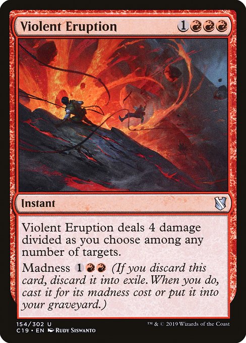 Violent Eruption (Commander 2019 #154)