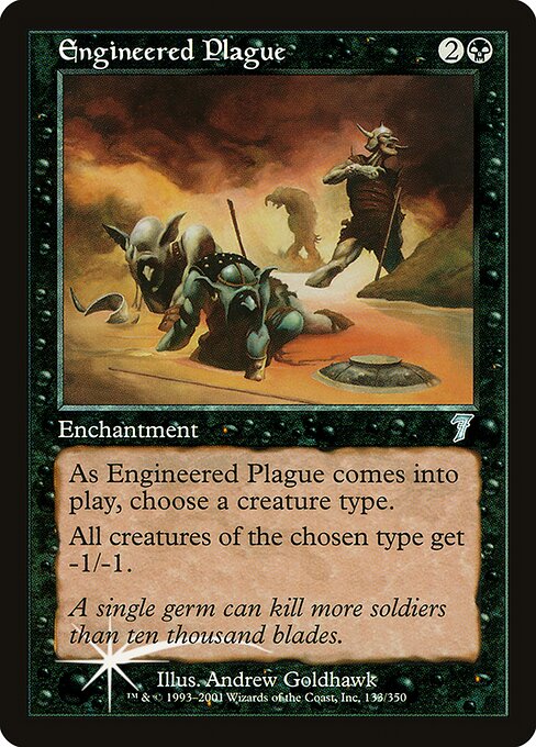 Engineered Plague card image