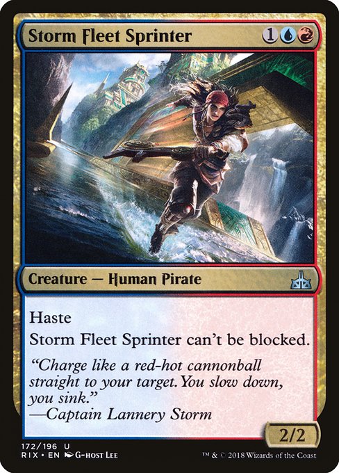 Storm Fleet Sprinter (Rivals of Ixalan #172)