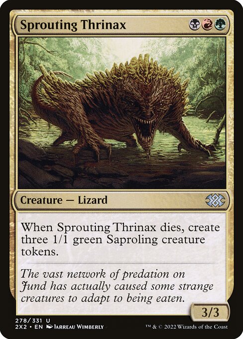 Thrinax bourgeonnant|Sprouting Thrinax