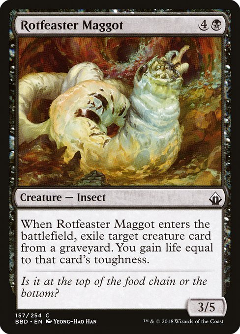 Rotfeaster Maggot (Battlebond #157)