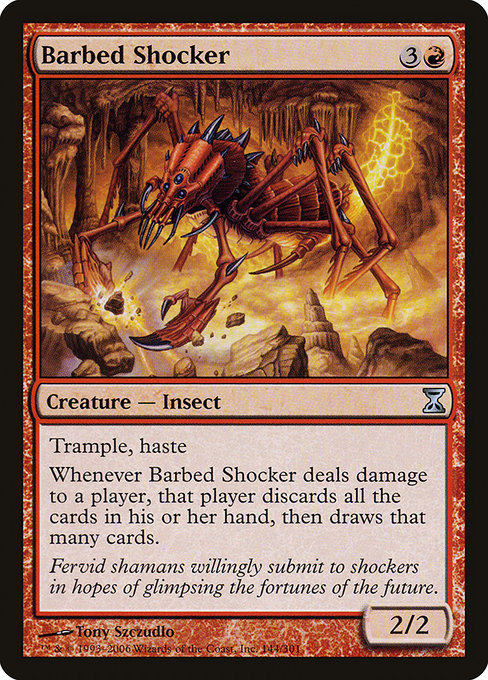 Barbed Shocker card image