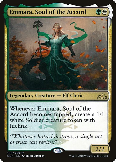 Emmara, Soul of the Accord (Guilds of Ravnica #168)