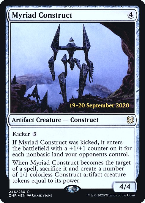 Myriad Construct (Zendikar Rising Promos #246s)