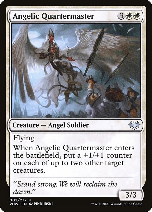 Quartier-maître angélique|Angelic Quartermaster