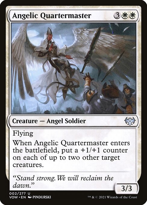 Angelic Quartermaster (Innistrad: Crimson Vow #2)