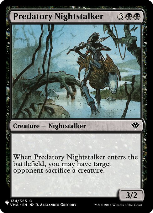 Chassenuit prédateur|Predatory Nightstalker