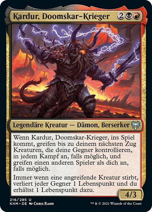 Kardur, Doomscourge (Kaldheim #216)
