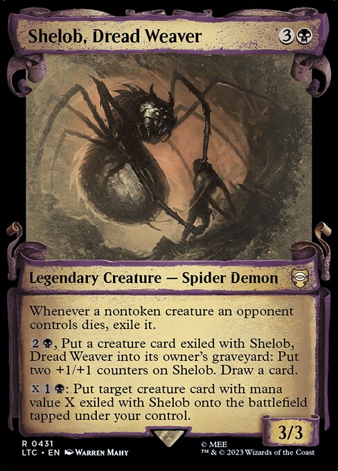 Shelob, Dread Weaver (Tales of Middle-earth Commander #431)