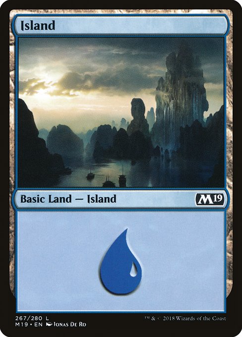 Island (Core Set 2019 #267)