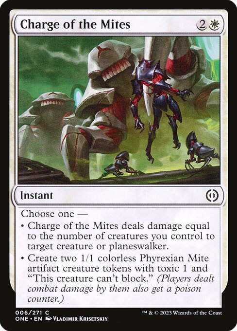 Charge of the Mites (Phyrexia: All Will Be One #6)