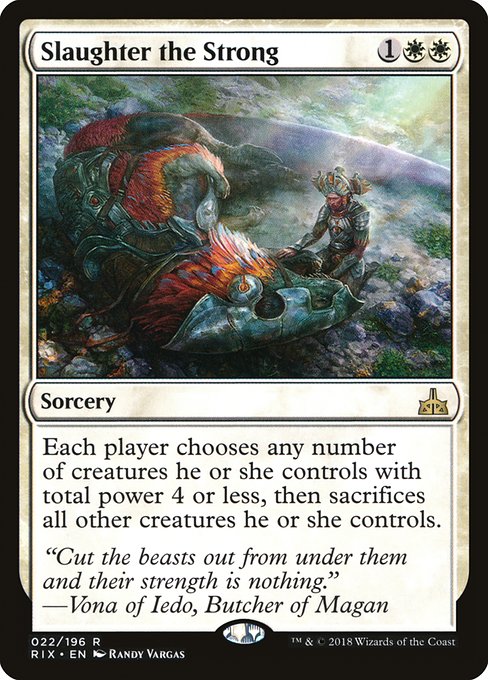 Slaughter the Strong card image