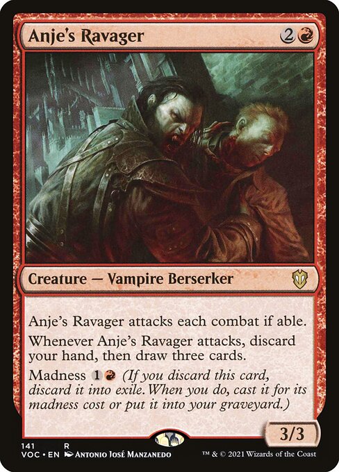 Anje's Ravager (Crimson Vow Commander #141)