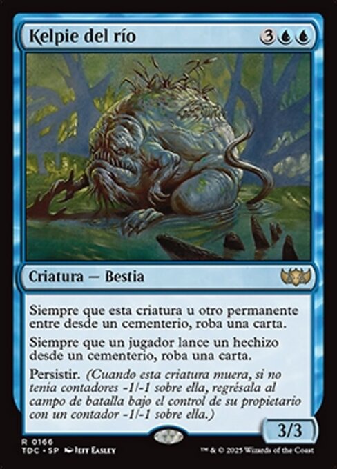 Kelpie del río
