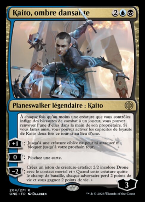 Kaito, Dancing Shadow (Phyrexia: All Will Be One #204)