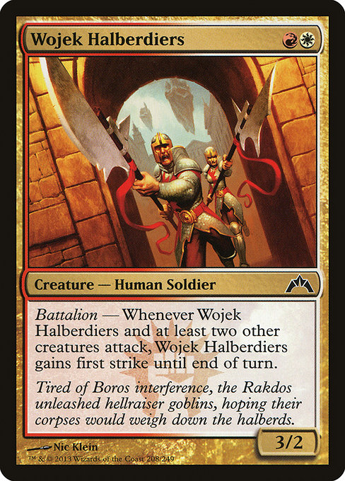 Wojek Halberdiers (Gatecrash #208)