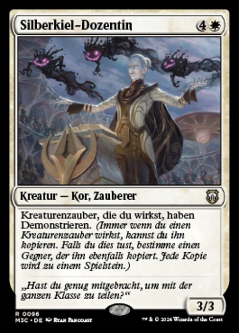 Silverquill Lecturer (Modern Horizons 3 Commander #96)