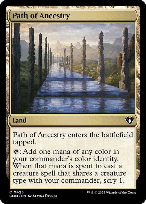 Path of Ancestry (Commander Masters #423)