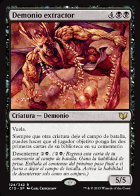 Extractor Demon (Commander 2015 #124)