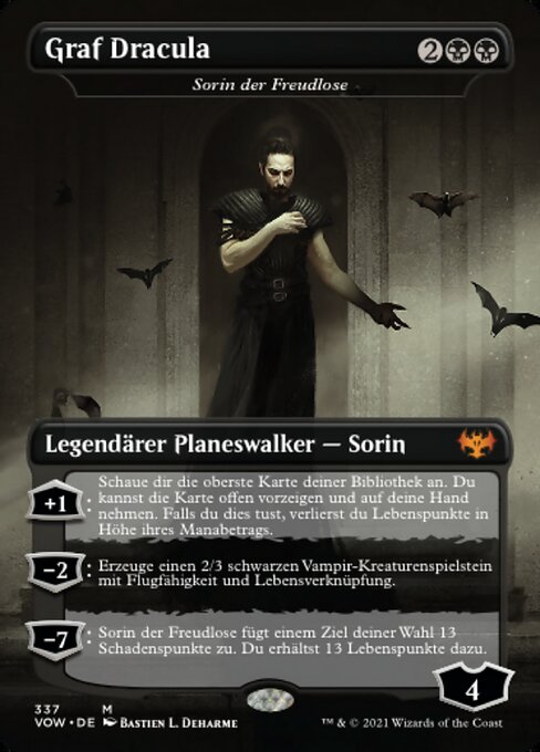 Sorin the Mirthless (Innistrad: Crimson Vow #337)
