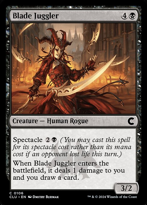 Blade Juggler (Ravnica: Clue Edition #106)