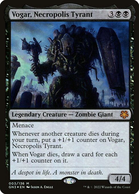 Vogar, Necropolis Tyrant card image