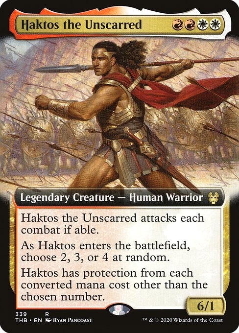 Haktos the Unscarred (Theros Beyond Death #339)