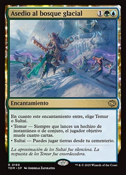 Asedio al bosque glacial