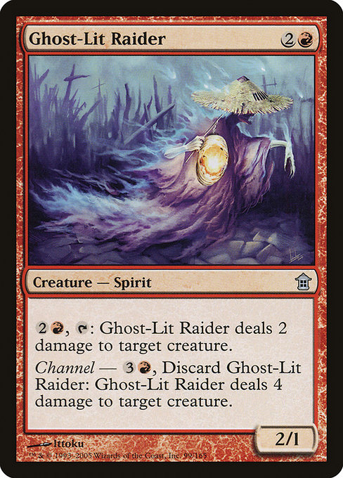 Ghost-Lit Raider (Saviors of Kamigawa #99)