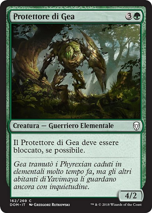 Gaea's Protector (Dominaria #162)