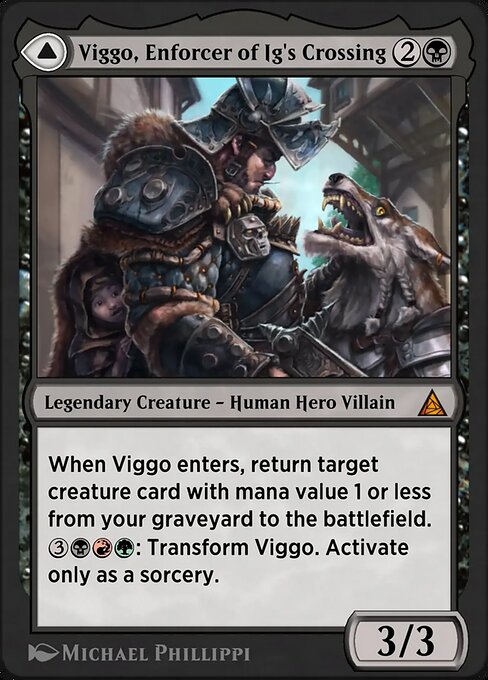 Eddie Brock // Venom, Lethal Protector magic the gathering card art