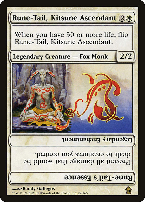 Rune-Tail, Kitsune Ascendant // Rune-Tail's Essence (sok) 27