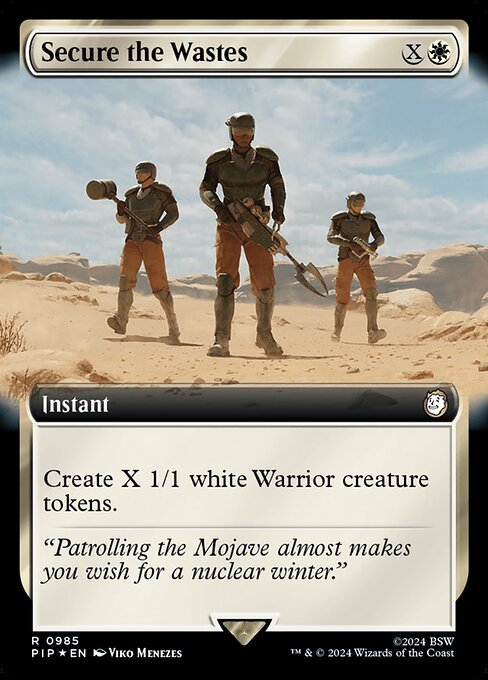 Secure the Wastes card image
