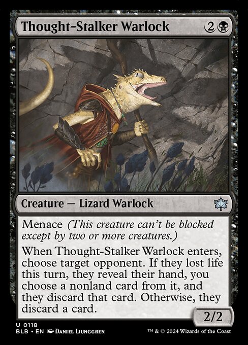 Thought-Stalker Warlock (blb) 118 Thought-Stalker Warlock (blb) 118