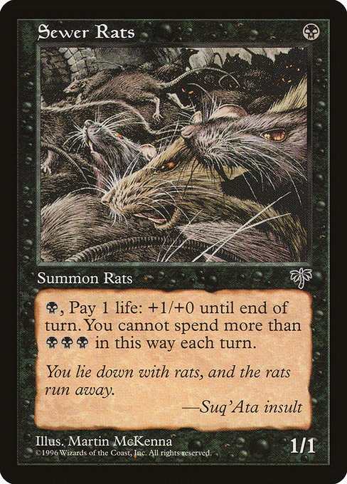 Sewer Rats card image