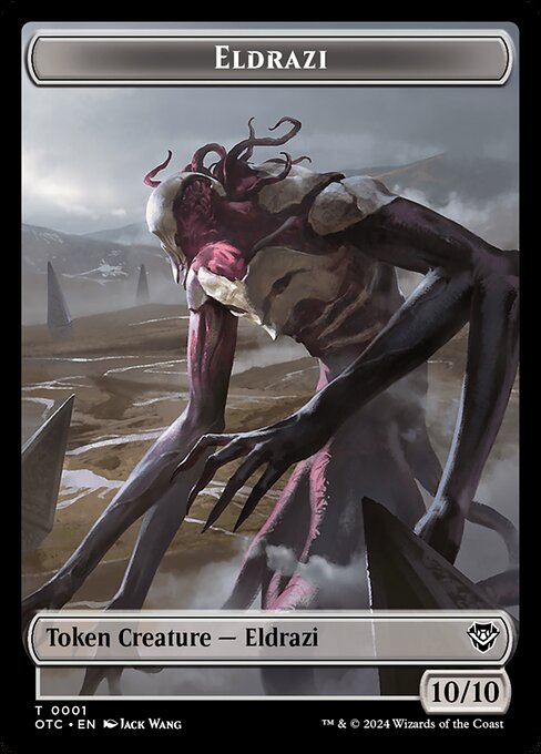 Eldrazi (Outlaws of Thunder Junction Commander Tokens #1)