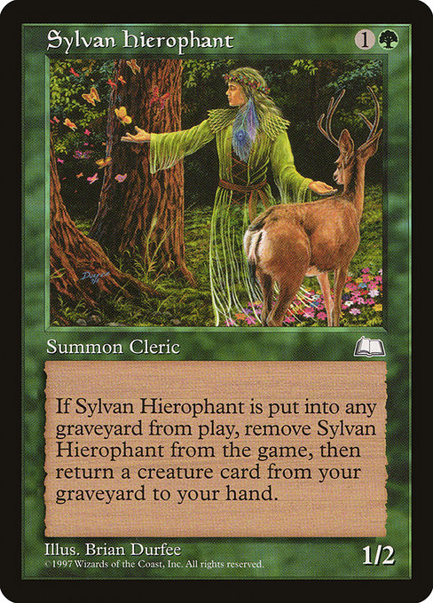 Sylvan Hierophant card image