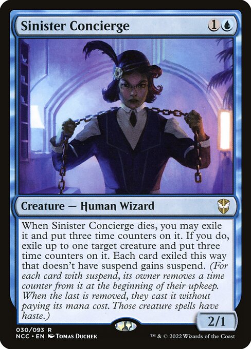 Sinister Concierge (New Capenna Commander #30)