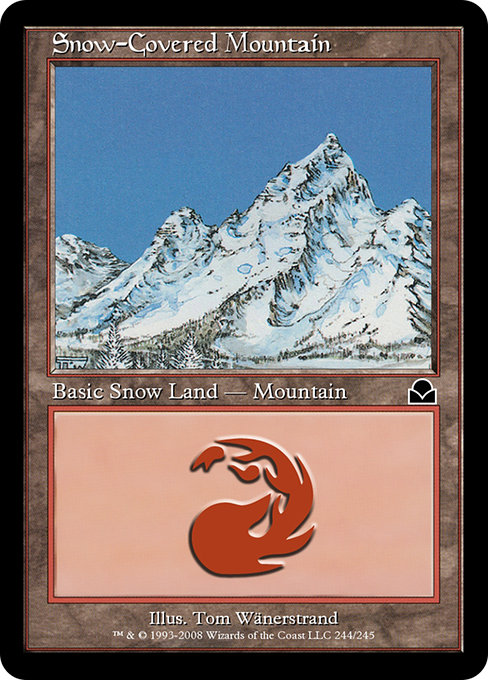 Snow-Covered Mountain (Masters Edition II #244)