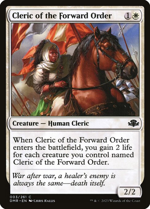 Cleric of the Forward Order (DMR)