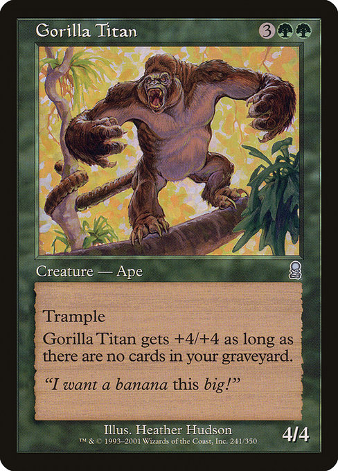 Gorilla Titan (ody) 241