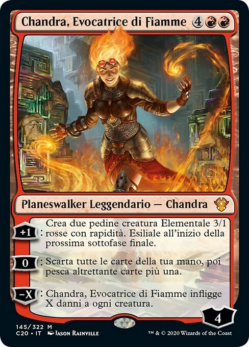 Chandra, Flamecaller (Commander 2020 #145)