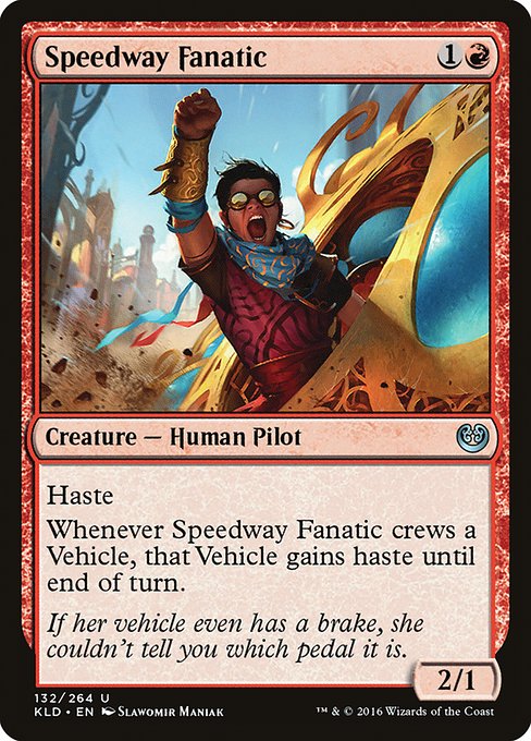 Speedway Fanatic (Kaladesh #132)