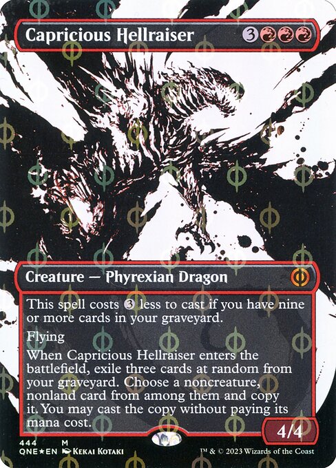 Capricious Hellraiser (Phyrexia: All Will Be One #444)