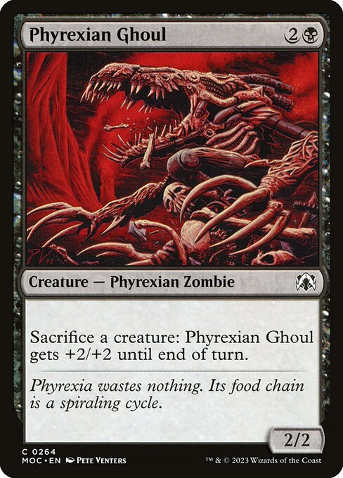 Phyrexian Ghoul (March of the Machine Commander #264)