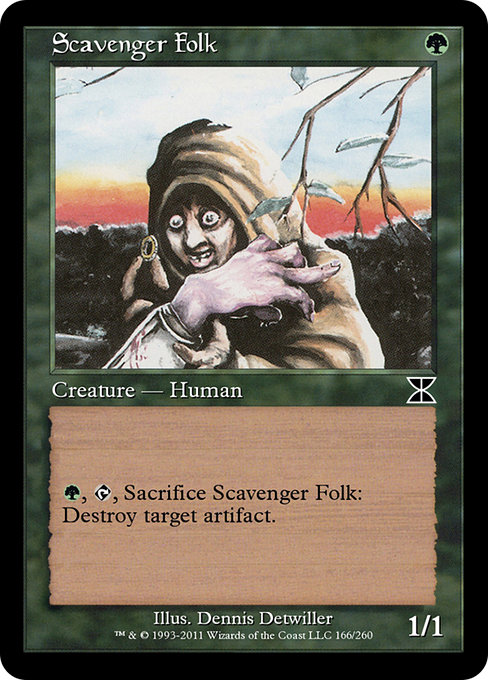 Scavenger Folk (Masters Edition IV #166)