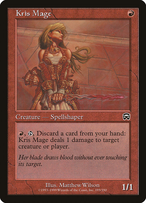 Kris Mage (Mercadian Masques #195)