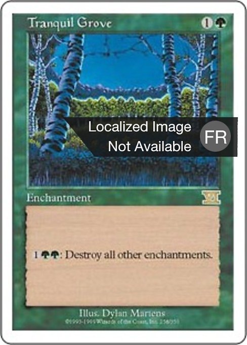Tranquil Grove (Classic Sixth Edition #258)