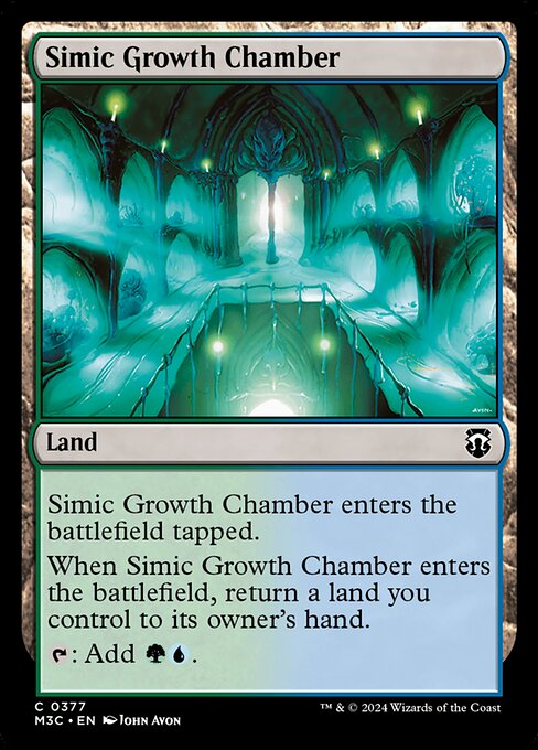 Simic Growth Chamber (Modern Horizons 3 Commander #377)