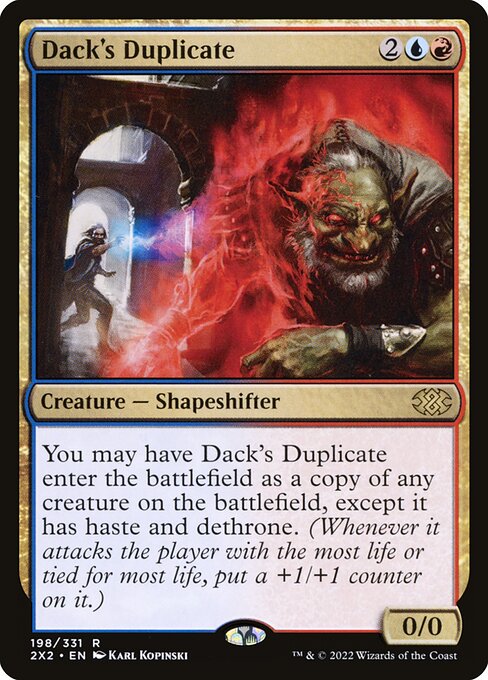 Dack's Duplicate (Double Masters 2022 #198)